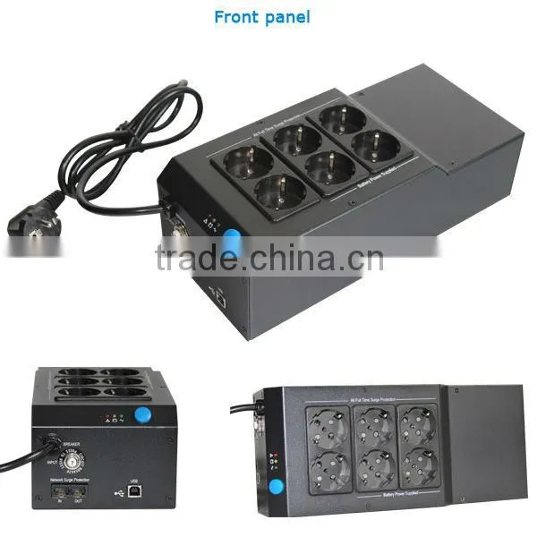 Small size 50hz full protection off-line UPS (Cute plug 400/600VA)