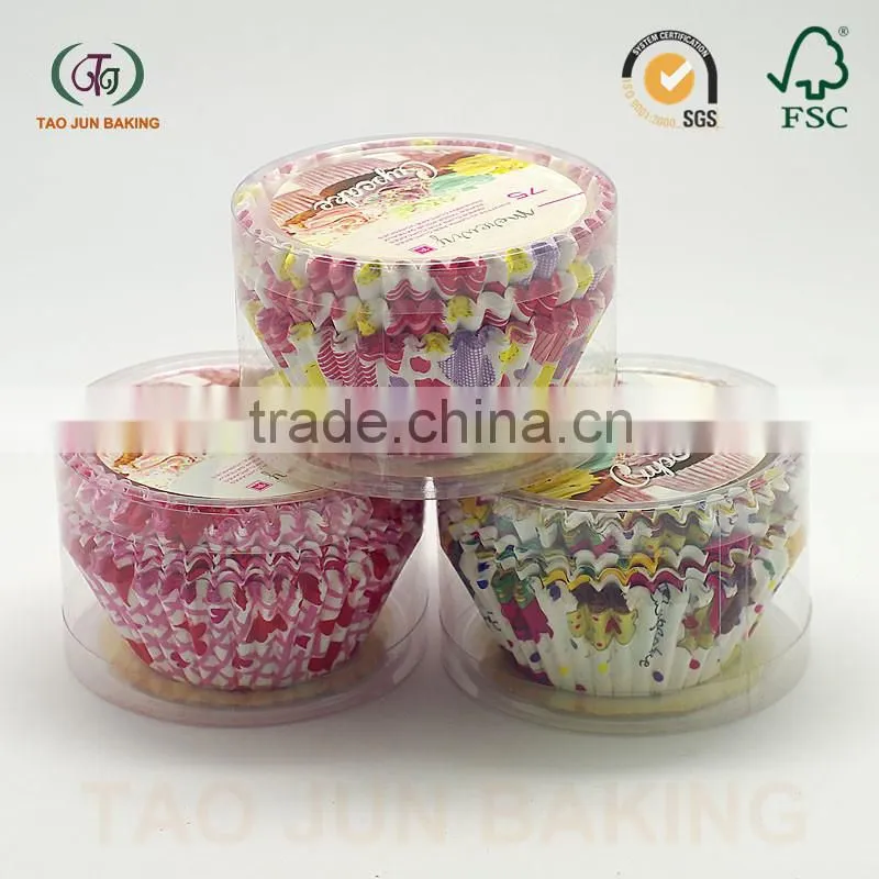 Food Grade Paper Baking Cups for Cake
