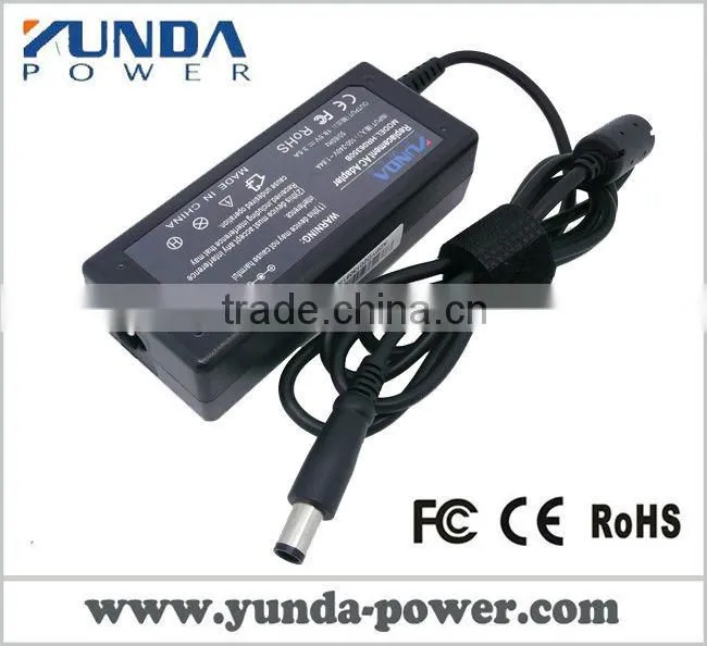 Hot Sale YUNDA laptop charger 18.5v 3.5a 65w for HP Pavilion DV4 DV5 DV6 DV7/7.4mm*5.0mm