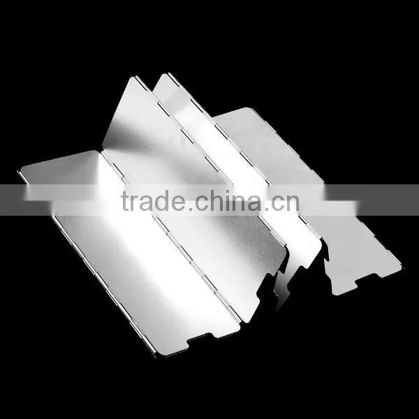outdoor aluminum wind shield