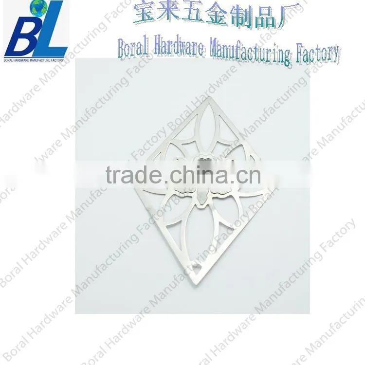 Cartoon characteristic printed metal bookmarks for books