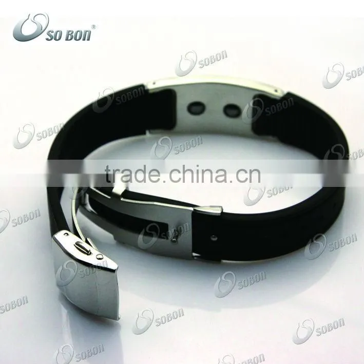 Customized Logo&Colour Titanium Energy Sport Bracelet
