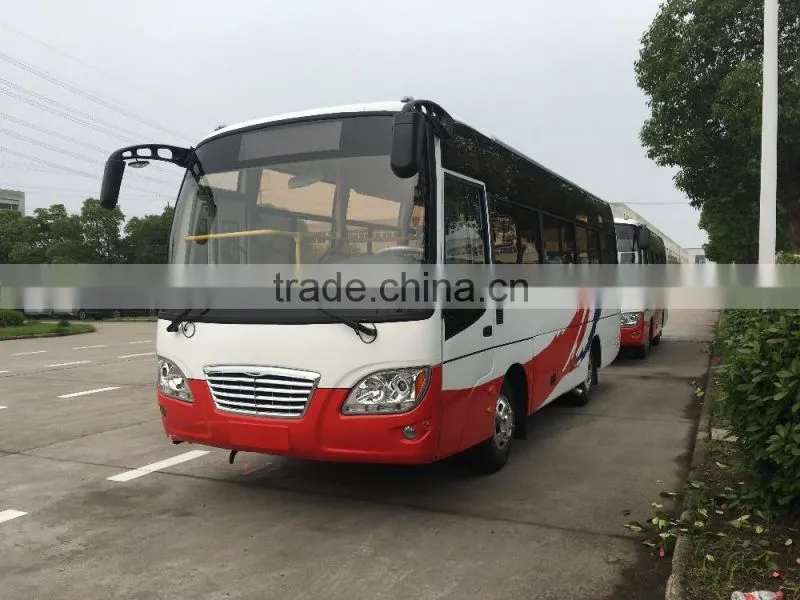 Cheap price of new bus 27 seats 7.3m passenger mini bus