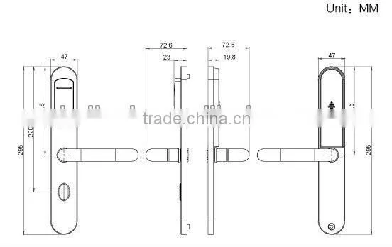 security hotel card lock LSD8103# factory