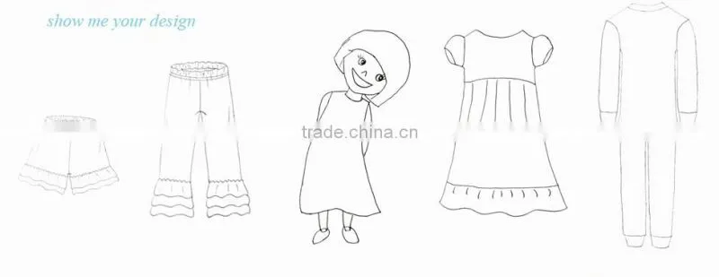 hot selling girls blank ruffle sleeve t shirt