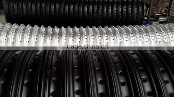 Motorcycle racing parts/Motorcycle alloy rim H2.50x17 Black for motocross