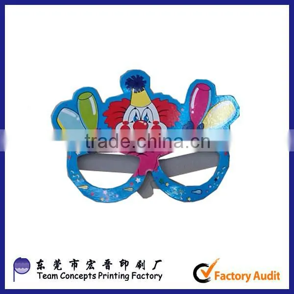 Christmas paper mask with elastic rope
