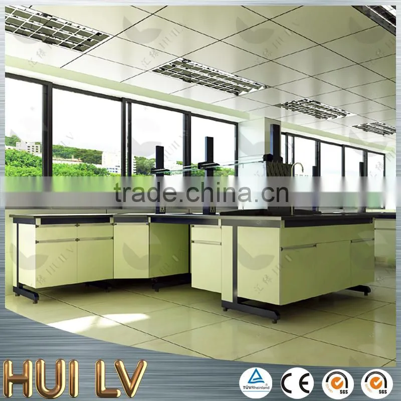 Excellent chemical resistance laboratory wall bench
