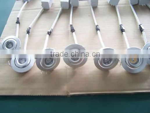 Epistar taiwan chip, High Power 1W LED Downlight Reccessed