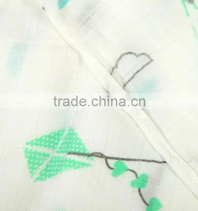 Soft muslin fabric bamboo muslin wraps product