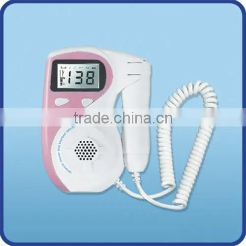 Fetal Heart Rate Monitor Type Pocket Portable Pregnant Low Price Color Ultrasonic Diagnostic Baby Heart beat Fetal Doppler
