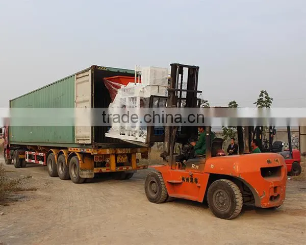 WT10-15 Hydraulic Mobile Eps+Concrete block kerb making machine