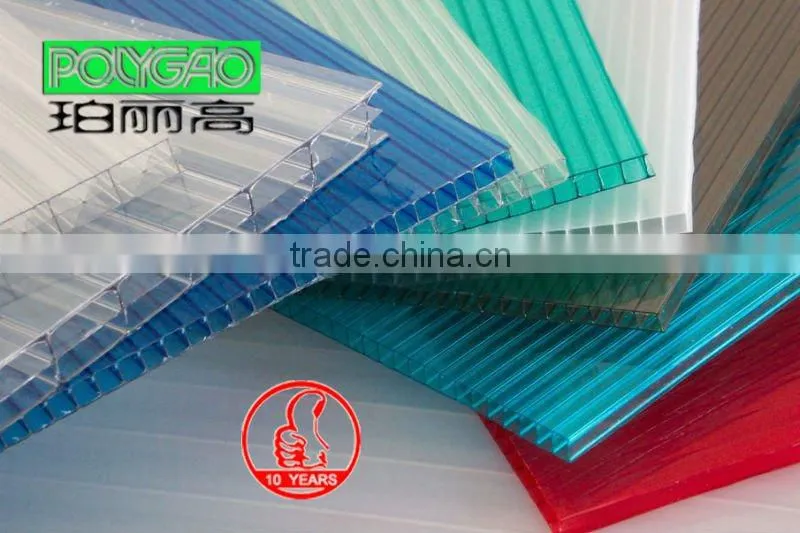 Transparent good quality polycarbonate sheet for greenhouse