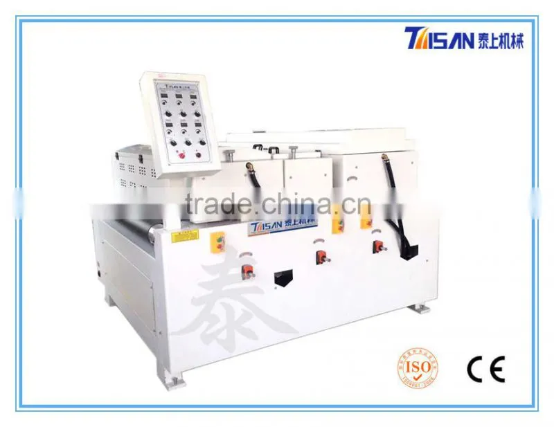 Filler coating machine used for fill the fibre or pore of board surface
