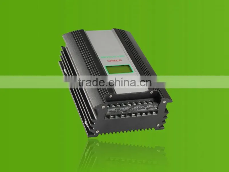 600w wind solar hybrid controller with MPPT function LCD display