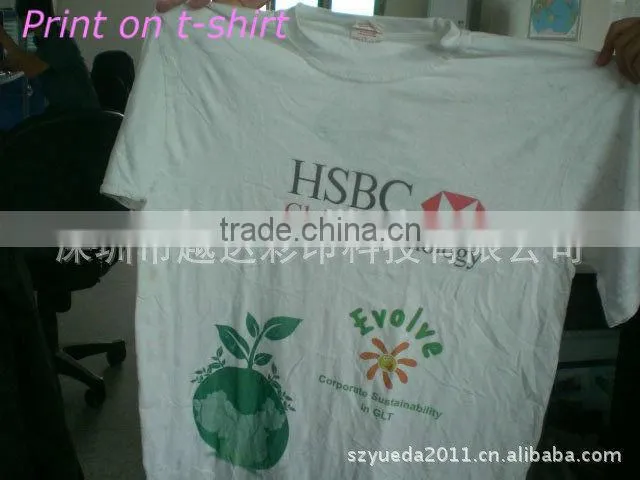 hot sale digital t-shirt printer with the small format garmant printer