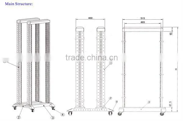 18u frame rack
