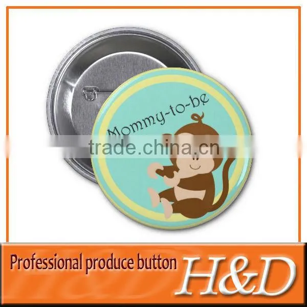 custom print brand badge with colored logo