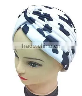Turban Head Wrap Band headband Hat Cap Chemo Bandana leopard