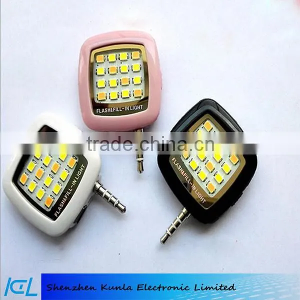 Universal Portable Mini Led Flash Video Light for iPhone