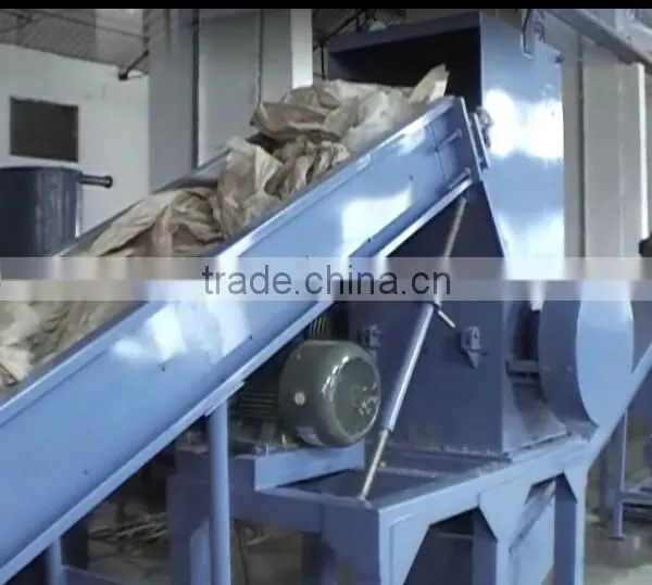 PP PE plastic bags recycling machine with CE certificate