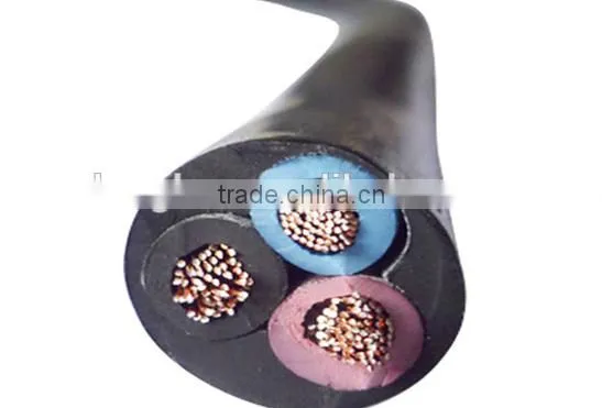 China suppiler different types of three phase 5 core pvc insulated power cable