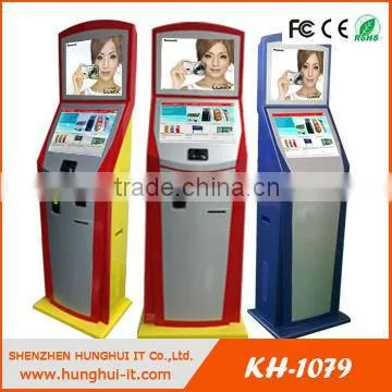 Wall Mount 19inch Touch Screen Electronic Billing System
