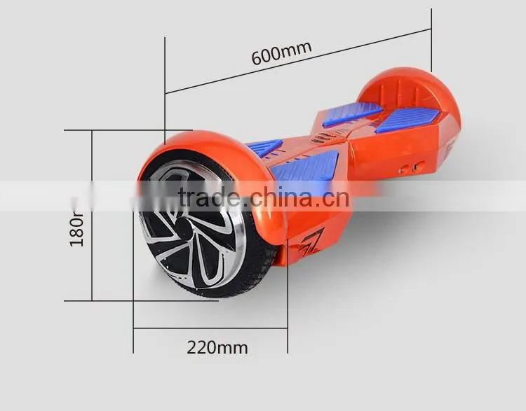 2016 China Factory Price Wholesale OEM skateboard CE FCC UL2272 msds un38.3 6.5 Inch 2 wheels scooter