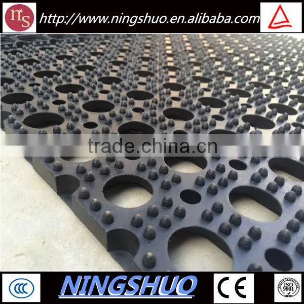 China factory of outdoor durable UV proof boat rubber flooring