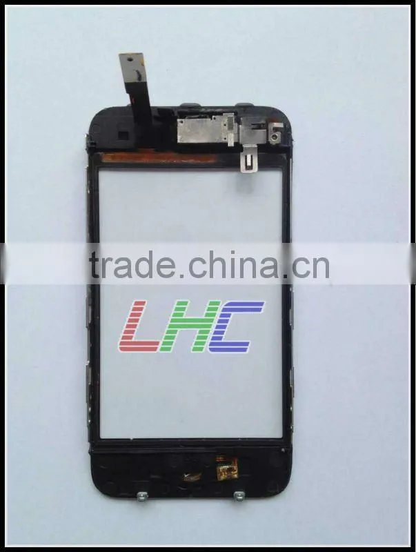 100% original / OEM 3GS digitizer touch screen with glass for iphone /apple