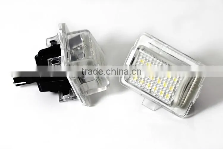 DC12V-30V ABS materials led license plate light bolts led license plate lamp truck for B enz