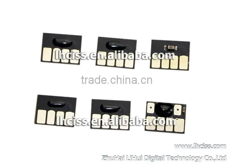 Reset chip use for hp T1120 T1200 T1300 T2300 Printer 72# Cartridge CISS chips