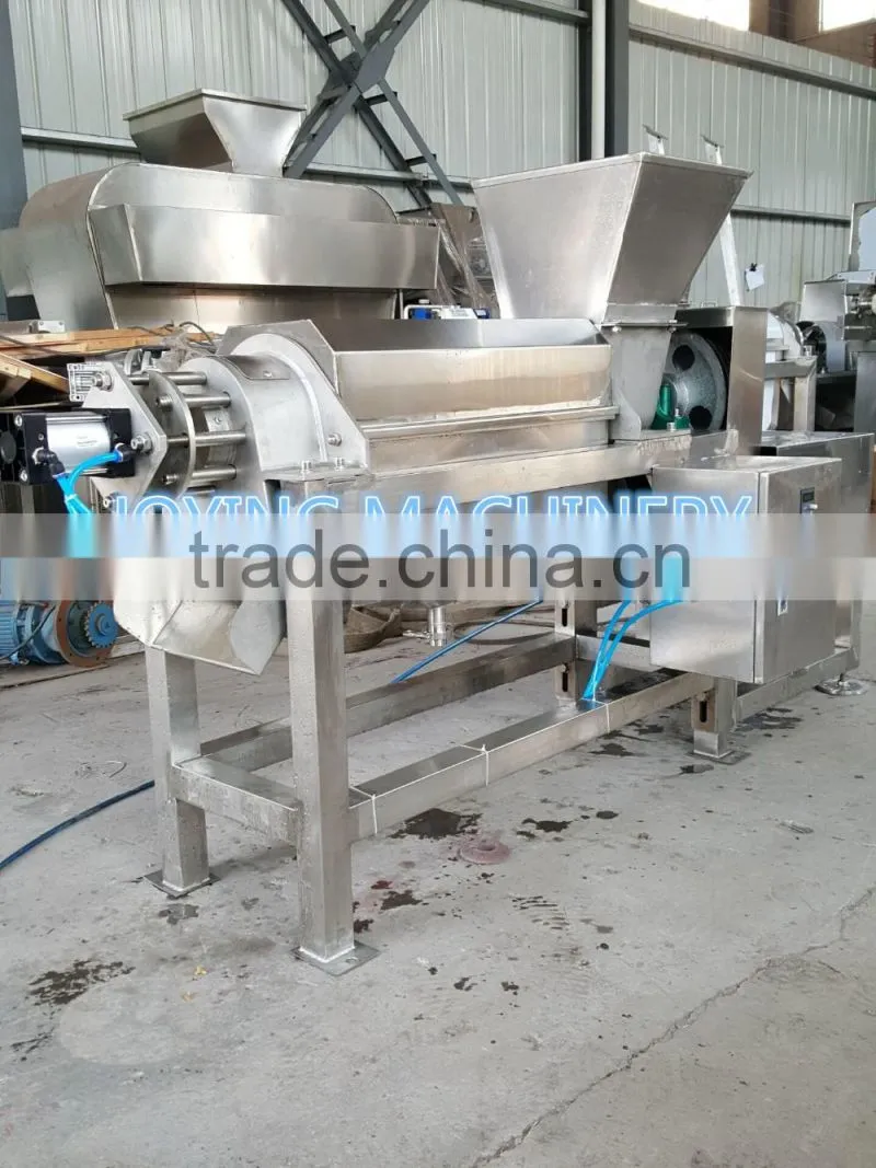 efficient working industrial double screw juice extractor