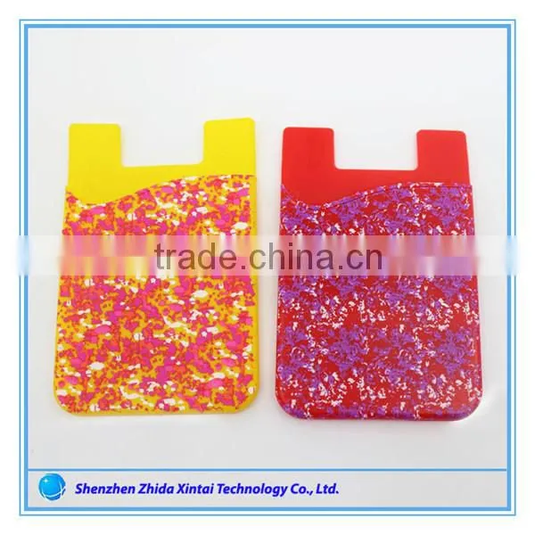 New Arrival Silicone Sitcky Name Card Holder for Phone