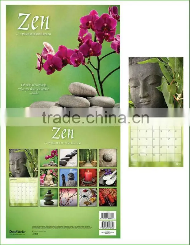 Elegant wall planner calendars design