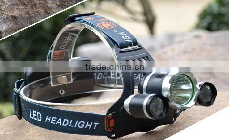 A-OK XM L T6 3 LED 4000 Lumens Owl Dual Use Bicycle volkswagen led Headlight Lamp