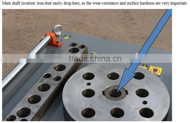 New design GW42 deformed bar bending machine with TUV certification