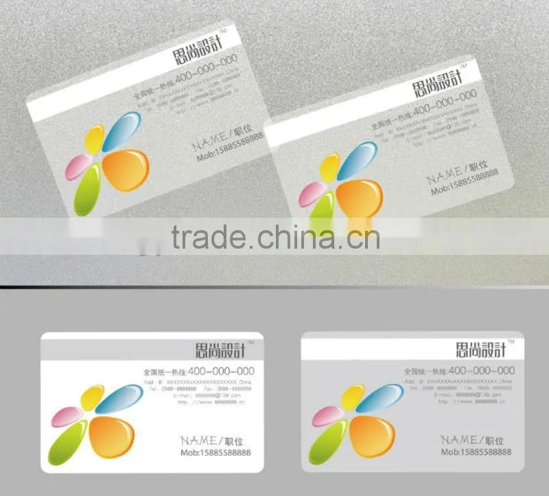 pvc business cards