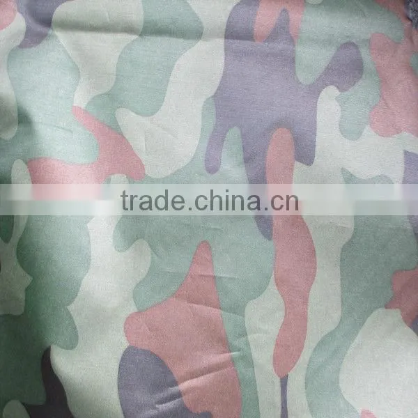 Camouflage Car Cover Fabric With Silver Coated