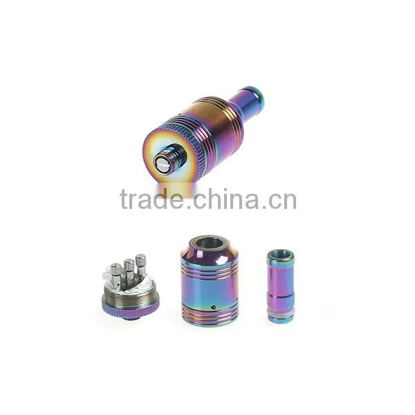 pretty rainbow rda atomizer from professional manufacturer