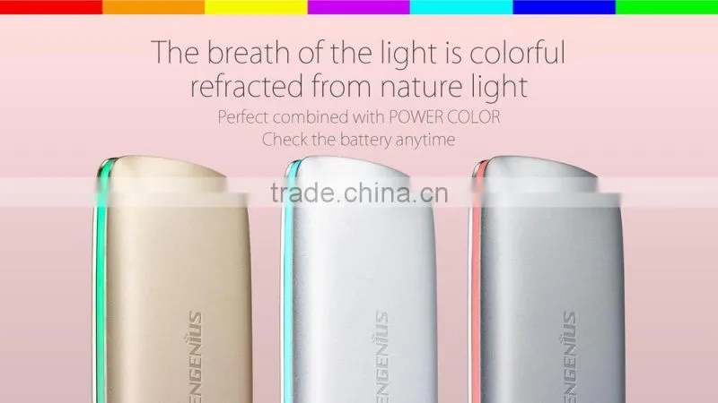 best price new power bank 6000mah power bank, smart power bank with Colorful Light , intelligent power bank