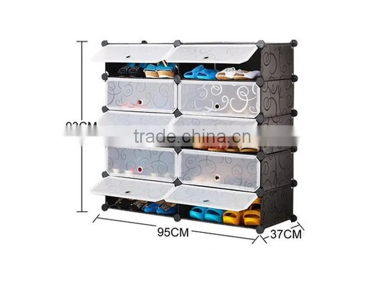 plastic shoe Storage shelves diy shoe racks