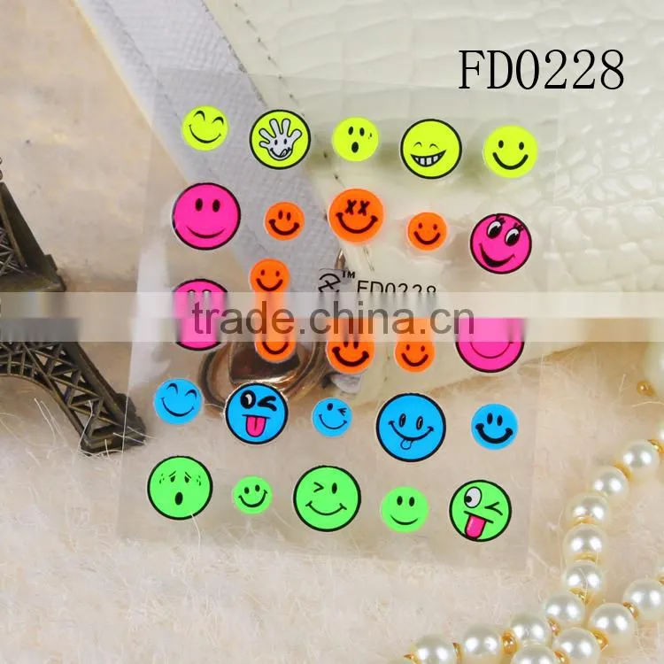 Fashion New Product Nail Water Stickers Decal Nail Decal Stickers