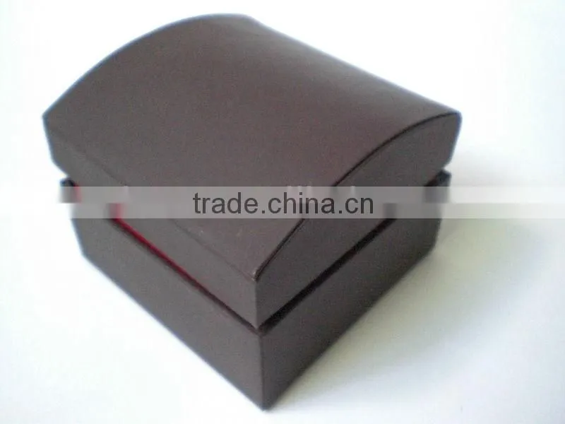 Manufacturer Luxury Black Cardboard Velvet Watch Boxes
