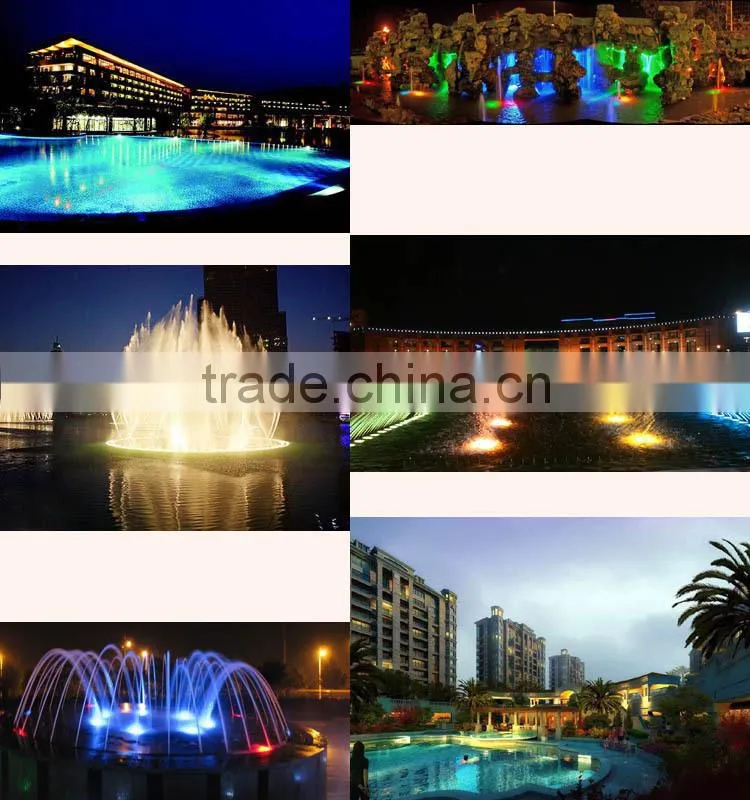 underwater led lights for ponds / fountains