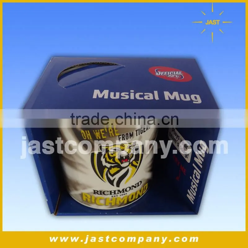Sports Related Music Ceramic Bulk Coffee Mugs