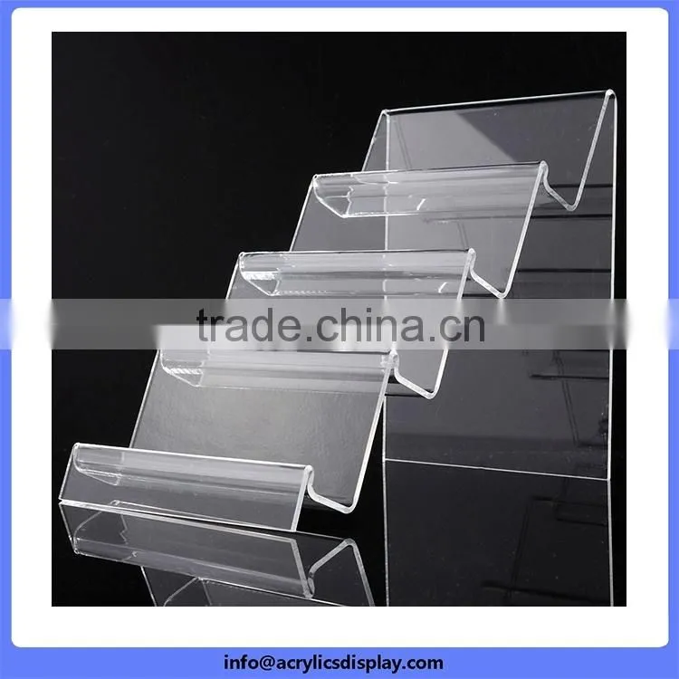 Cheap High quality acrylic display shelf with custom design