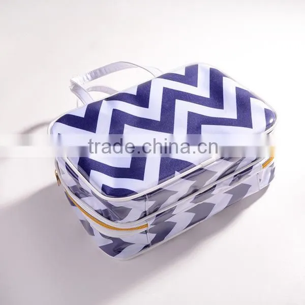 Chevron Cosmetic Bag