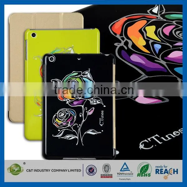 C&T Ctunes series Luxury Gold Siliver foil hard plastic case for iphone 5