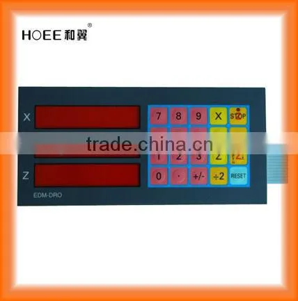 high quality PET F150 membrane switch keypad